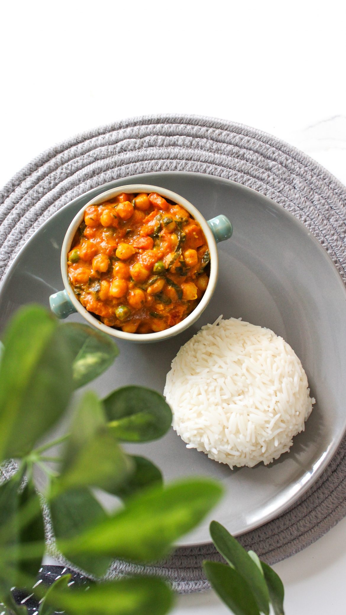 vegan chickpea curry recipe